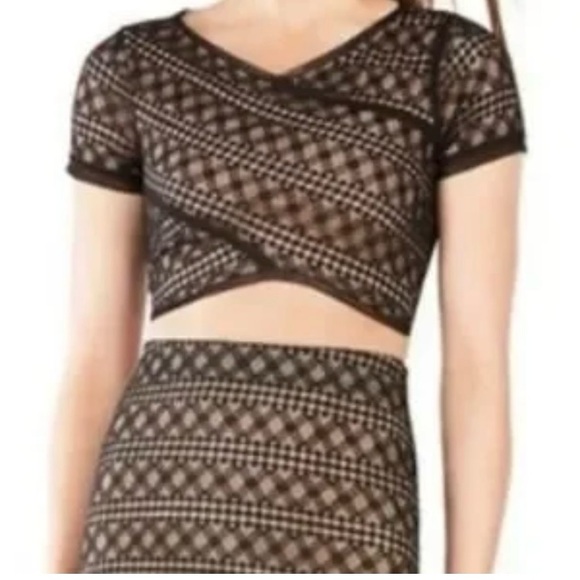 BCBG Maxazaria Vicky Crop Top / Size Small - Picture 1 of 13